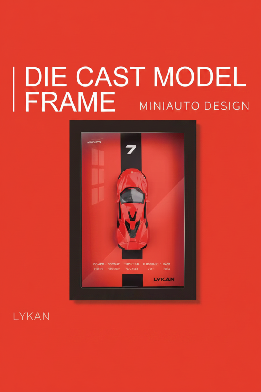 Cadre Murale Rouge Lykan HyperSport